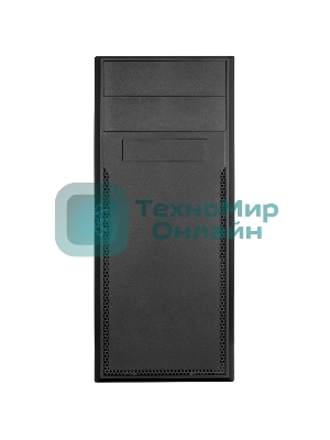 Компьютерный корпус без блока питания Foxline FL-302, ATX, 2x5.25EXT, 1x3.5EXT, 4x3.5INT, 2xUSB 2.0, HDA, w/o FAN, w/o PSU, NO pwr cord