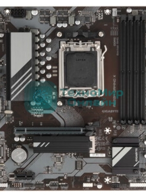 Материнская плата Gigabyte A620M GAMING X, Micro-ATX, AM5, AMD A620, 4xDDR5, 4xSATA, 1xM.2, 1xPCI-E 4.0 x16, 1xPCI-E x1, 1xHDMI, 1xDP, 1x 1Gb LAN, 1xUSB 3.2 Gen 2, 2xUSB 2.0, 2xUSB 3.2 Gen 1, 3x3.5мм, 7.1, ATX