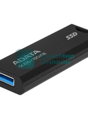 Внешний SSD ADATA SC610, 1TB, USB 3.2 Gen 2 Type-A, R/W 550/500, черный