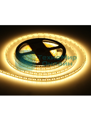 Светодиодная лента Ambrella light GS3201 2835 180Led/ 14.4W m/ 24V IP20 3000K/ 5000*8*1.2mm (2 конт.)