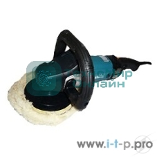 Полировальная шлифмашина Makita 9237CB ПолировШМ,1200Вт,ф180мм,0-3200об\м,3.4кг,кор