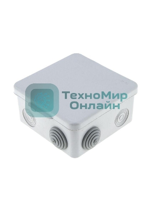 Коробка распределительная EKF КМР-030-031 с крышкой наружная (85х85х40) 8 мембр. вводов IP55