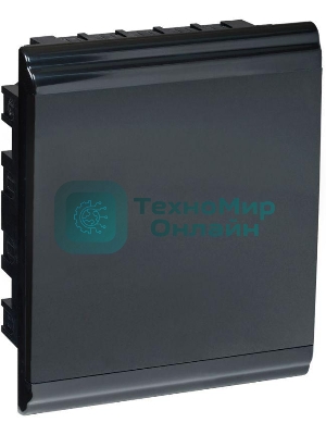 Корпус модульный пластиковый ЩРВ-П-24 IP41 встраив. PRIME черный IEK MKP13-V-01-24-41-K02