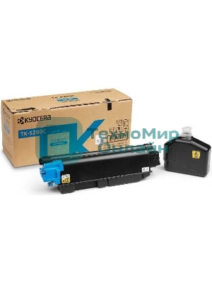 Картридж лазерный Kyocera TK-5280C (1T02TWCNL0) голубой черный для M6235cidn/M6635cidn/P6235cdn 11000 стр