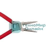 Щипцы для стопорных колец Rexant загнутый сжим 160 мм, обливные рукоятки