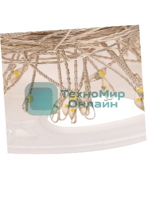 Гирлянда Neon-night роса Фейерверк с контроллером 20м, 500LED, цвет свечения теплый белый, на катушке