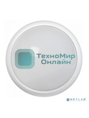 Светильник LED ДПО IEK LDPO0-5130-12-6500-K01 12Вт 6500K IP65 круг белый