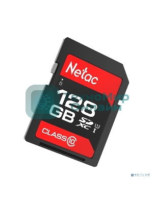 Флеш карта Netac P600 SDHC 128Gb U1/C10 up to 80Mb/s, retail pack