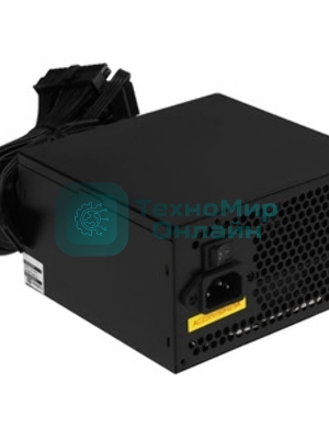 Блок питания серверный 500W ExeGate ServerPRO 80 PLUS Bronze, 500PPH-SE (ATX, for 3U+ cases, APFC, КПД 89% (80 PLUS Bronze), 12cm fan, 24p, (4+4)p, PCIe, 5SATA, 3IDE, black)