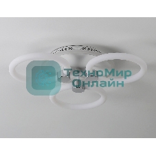 Потолочный светодиодный светильник FA3838/3 WH белый 42W 3000K-6400K+RGB D458*80 (ПДУ РАДИО 2.4G)