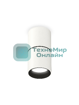 Светильник Ambrella Light XS6301080 SWH/PBK/SBK белый песок/черный полированный/черный песок MR16 GU5.3 (C6301, A2061, N6111)
