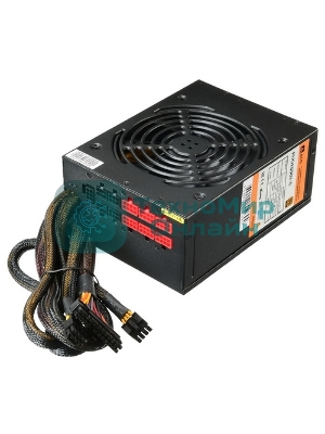 Блок питания CWT PUO1050V-G, 1050Вт, 80 PLUS Gold, 140мм, модульный, черный