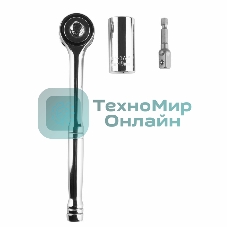 Универсальный торцевой ключ с трещоткой Rexant 7-19 мм