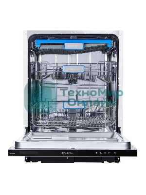 Встраиваемая посудомоечная машина Maunfeld MLP-12IM, черный, 59.8 см, 14 компл., 44 дБ, класс A++