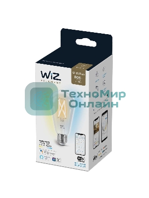 Лампа светодиодная WiZ Wi-Fi BLE60WST64E27927-65CL1PF/6