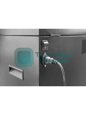 Шредер Heleos УО55-7 черный (секр.P-7) фрагменты 7лист. 55лтр.