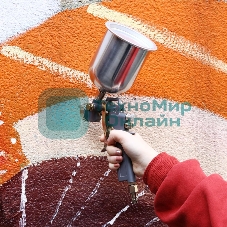 Краскопульт пневматический с верхним бачком DEKO DKSG01 500 мл, металл 018-1100