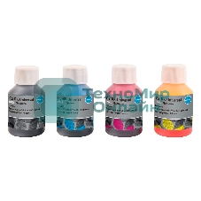 Заправочный набор Cactus CS-RK-Universal голубой/пурпурный/желтый/черный набор 4x40мл для HP/Lexmark/Canon