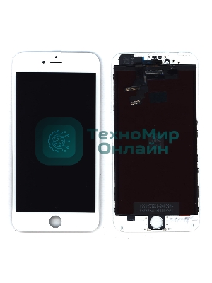 Дисплей Amperin для Apple iPhone 6 Plus в сборе с тачскрином (IPS), белый