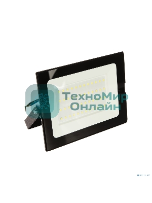 Прожектор светодиодный ULTRAFLASH 12317 LFL-5001 C02 черный LED SMD 50Вт 230В 6500К