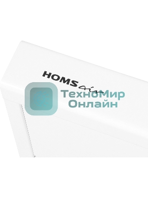 Вытяжка подвесная HOMSair Horizontal 50 белый, 50 см, 420 куб. м/ч, 45 дБ
