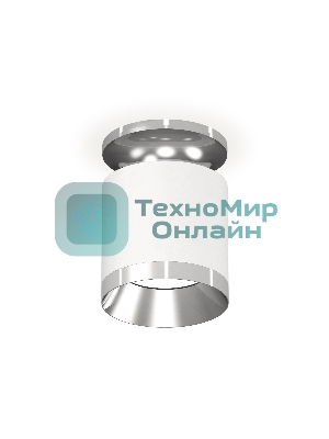 Светильник Ambrella Light XS7401101 SWH/PSL белый песок/серебро полированное MR16 GU5.3 (N7927, C7401, N7032)