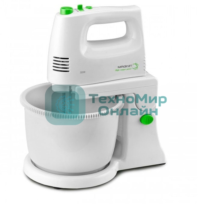 Миксер Magnit RMM-2310 с чашей, 2.5 л, 300 Вт