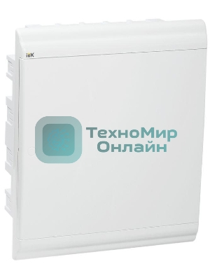 Бокс IEK MKP82-V-24-WD-41-10 ЩРВ-П-24 модуля встраив.пластик IP41 PRIME белая дверь