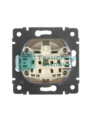 Механизм розетки 1-м СП Valena с защ. крышкой защ. шторки с заземл. сл. кость Legrand 774322