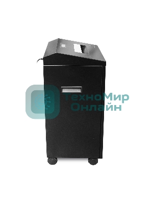 Шредер Heleos УО55-7 черный (секр.P-7) фрагменты 7лист. 55лтр.