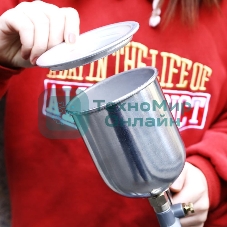 Краскопульт пневматический с верхним бачком DEKO DKSG01 500 мл, металл 018-1100