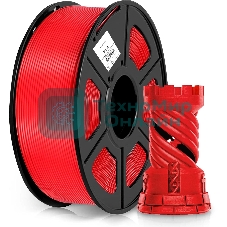 Пластик для принтера 3D Cactus CS-3D-PLA-1KG-RED PLA d1.75мм 1кг 1цв.