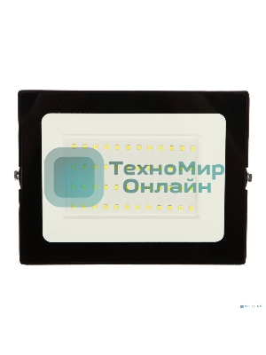 Прожектор светодиодный ULTRAFLASH 12317 LFL-5001 C02 черный LED SMD 50Вт 230В 6500К