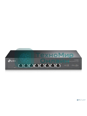 Коммутато TP-Link 8-port Desktop/Rackmount 10G Unmanaged Switch, 8 100/1G/2.5G/5G/10G RJ-45 ports,  1 Fan with intelligent speed control, 100-240 VAC, 50/60 Hz.