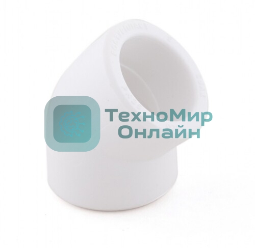 Угольник PPR 25х45 PN25 бел. RTP 10825