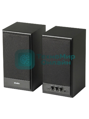 Акустическая система SVEN SPS-702 2.0 черный 40Вт