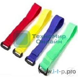 Hyperline WAS-310-GN Хомут-липучка зеленый 310мм