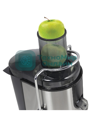 Соковыжималка Zigmund & Shtain EJ-751 стальной/чёрный, центробежная, 1000 Вт, 900 мл, механическое