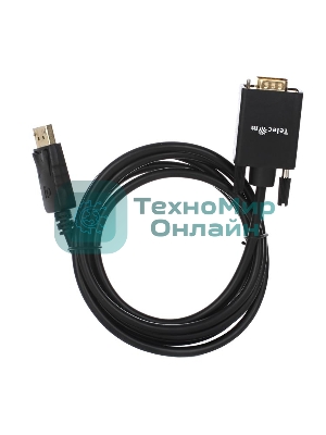 Кабель-переходник DP --> VGA_M/M 1,8м Telecom