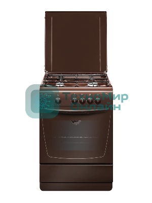 Плита газовая Gefest ПГ 1200-С7 К89 коричневый, конфорок 4 шт, духовка 63 л, 60 см x 85 см x 60 см