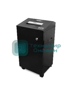 Шредер Heleos УО55-7 черный (секр.P-7) фрагменты 7лист. 55лтр.