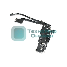 Шлейф с разъемом зарядки и микрофоном для Apple iPhone 12 Pro Max, синий