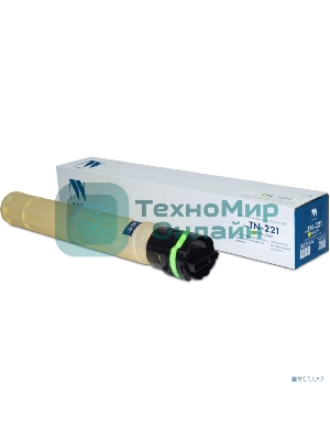 Картридж лазерный NVPrint совместимый NV-TN-221 Yellow для Konica Minolta bizhub C227/C287 (21000k)