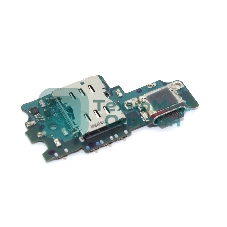 Нижняя плата (шлейф) с разъемом зарядки, разъемом SIM и микрофоном для Samsung Galaxy S21 FE G990