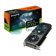 Видеокарта Gigabyte GeForce RTX 5060 Ti Gaming OC, NVIDIA RTX 5060 Ti, 16 ГБ GDDR7, 128 бит, PCI-e 5.0, 1xHDMI, 3xDP, 2647 МГц