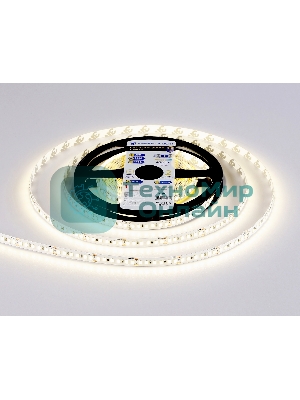 Светодиодная лента Ambrella light GS3202 2835 180Led/ 14.4W m/ 24V IP20 4500K/ 5000*8*1.2mm (2 конт.)