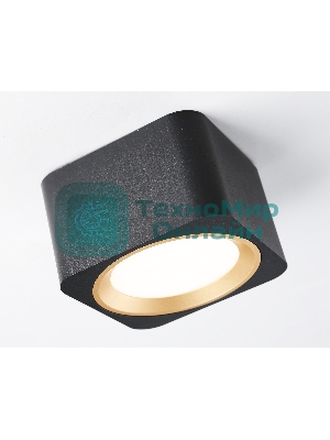 Светильник накладной TN70832 BK/GD черный/золото GX53 max 12W 96*96*60