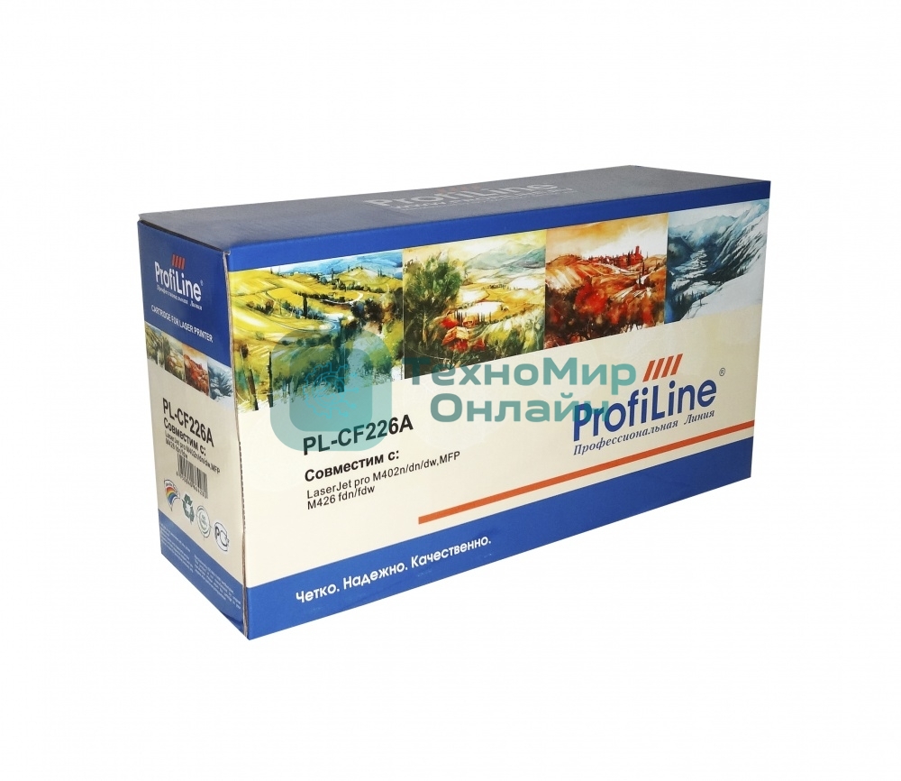 Тонер Картридж ProfiLine PL-CF226A черный, для HP LaserJet Pro M402dn/M402n/402dw/MFP M426dw/426fdn/426fdw 3100 копий (аналог CF226A)