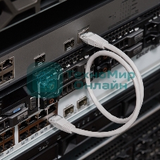 Коммутационный шнур Rexant Патч-корд UTP 5e кат. литой 0.5М серый