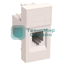 Розетка информационная РКИ-10-00-П RJ-45 UTP кат.5e (на 1 модуль) ПРАЙМЕР белая IEK